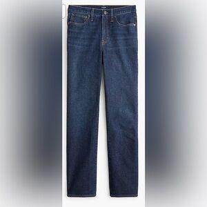 J. Crew Women's Straight Leg Jeans - Dark Blue